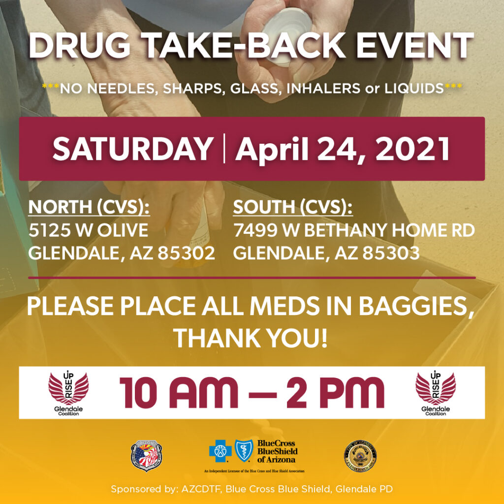 Drug Take-Back Event 4-24-2021