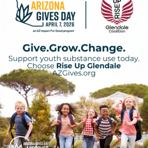 Arizona Gives Day is today π Support Rise Up Glendale Coalition and help us reach more youth.